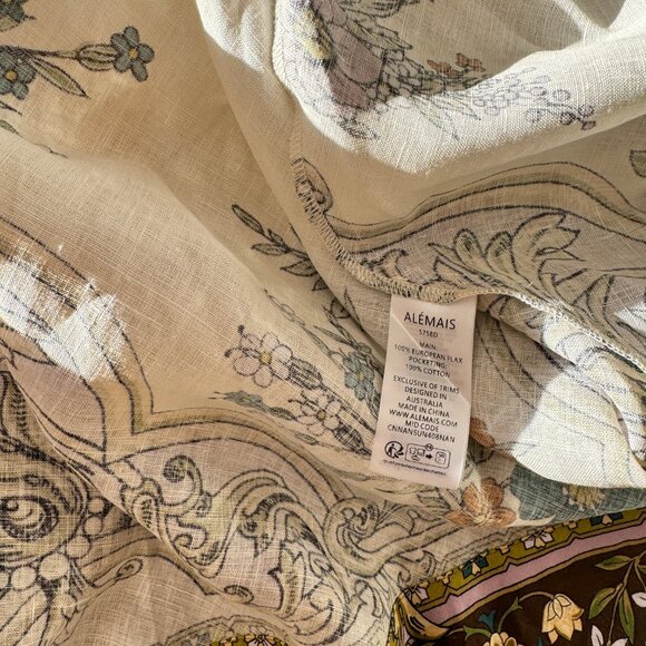 Alemais Antoinette Ballet Linen Midi Dress - Picture 14 of 14